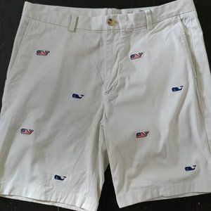 vineyard vines Flag Whale Breaker Shorts